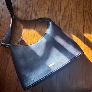 Oroton Chocolate Cherry Brown Burgundy Leather Bag